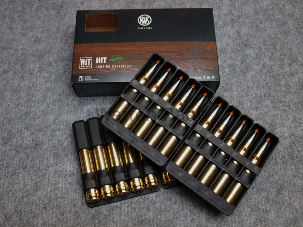RWS .300 Win. Mag. HIT Green RWS .300 Win. Mag. HIT Green 10,7g/165grs.