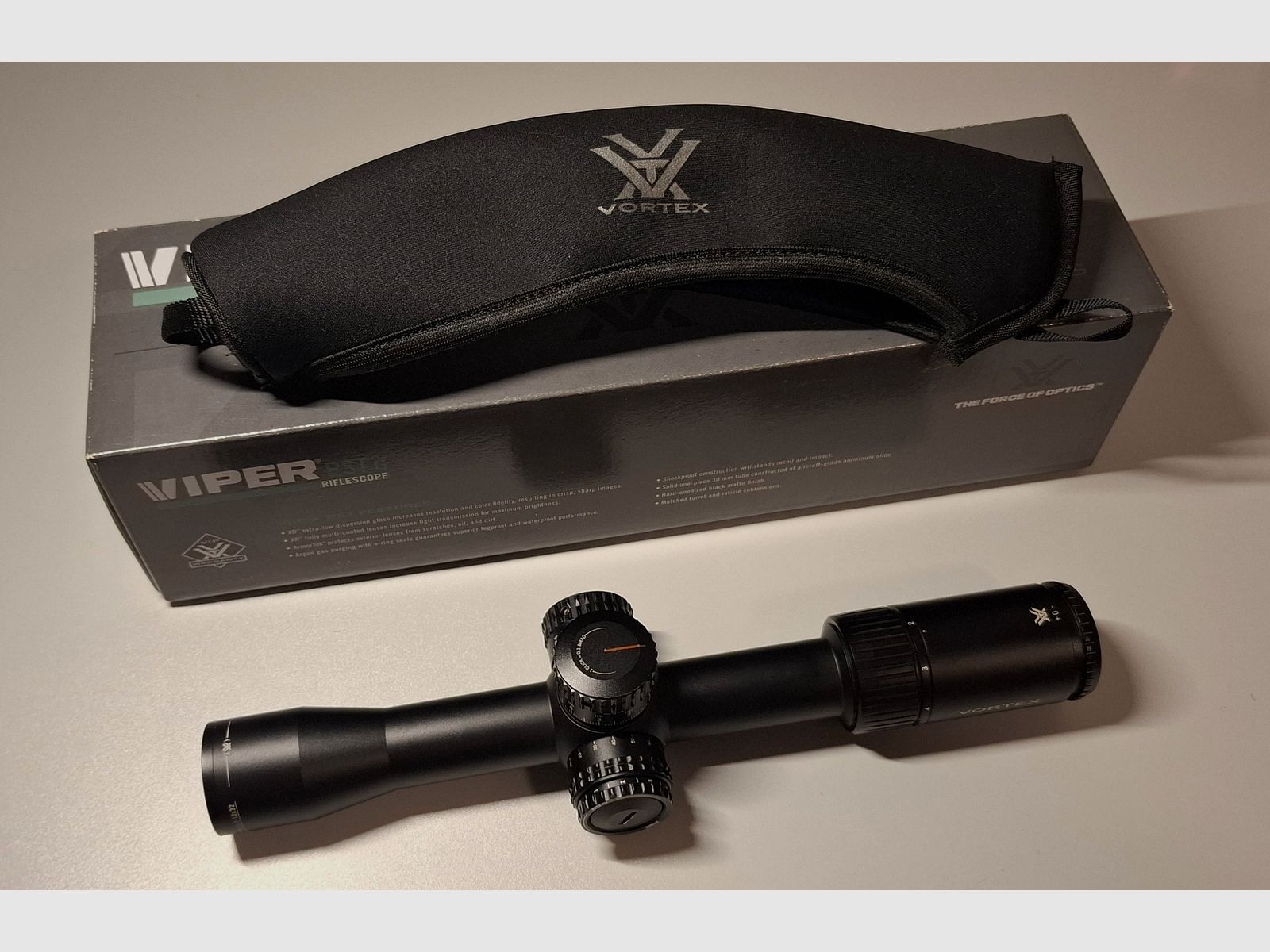 Vortex Viper PST Gen II 2-10x32 FFP MRAD scope, image 3 of 3