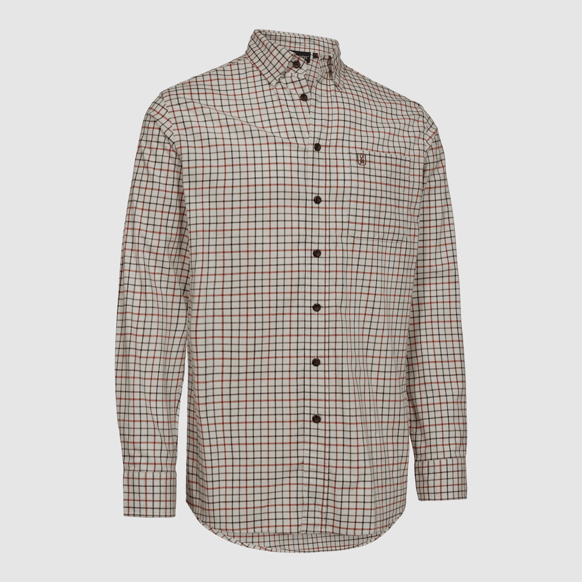 Deerhunter Gavin Camicia Uomo Arancione a Quadri 43/44