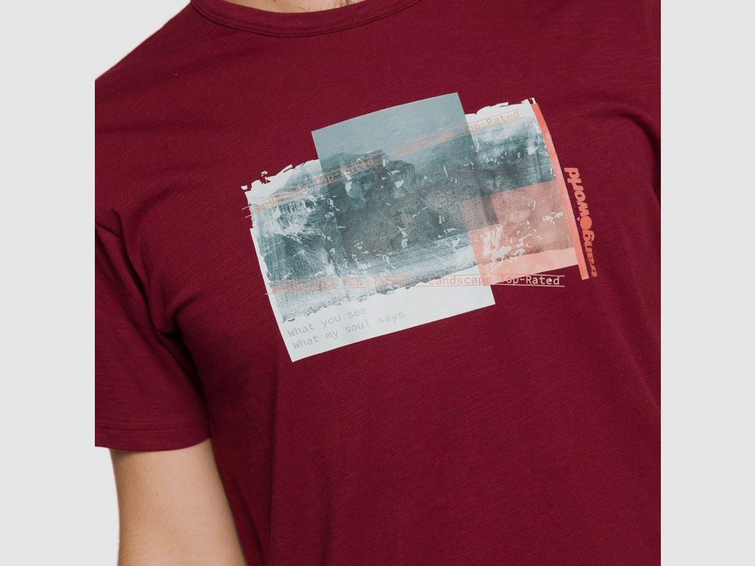 Trangoworld T-SHIRT MACKAY BURDEOS, image 4 sur 5