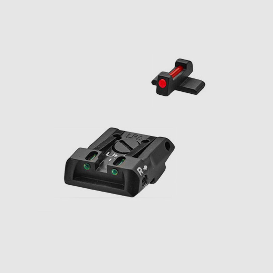 LPA SPF C-Visier Fiber grün/rot SIG P