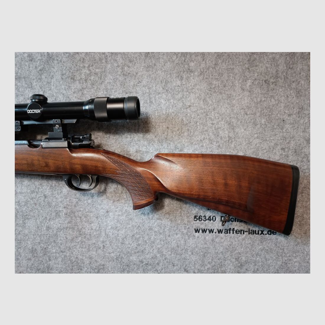 Waffen Adamy Suhl Mauser Argentino 98er mit ZF Docter3-12x56