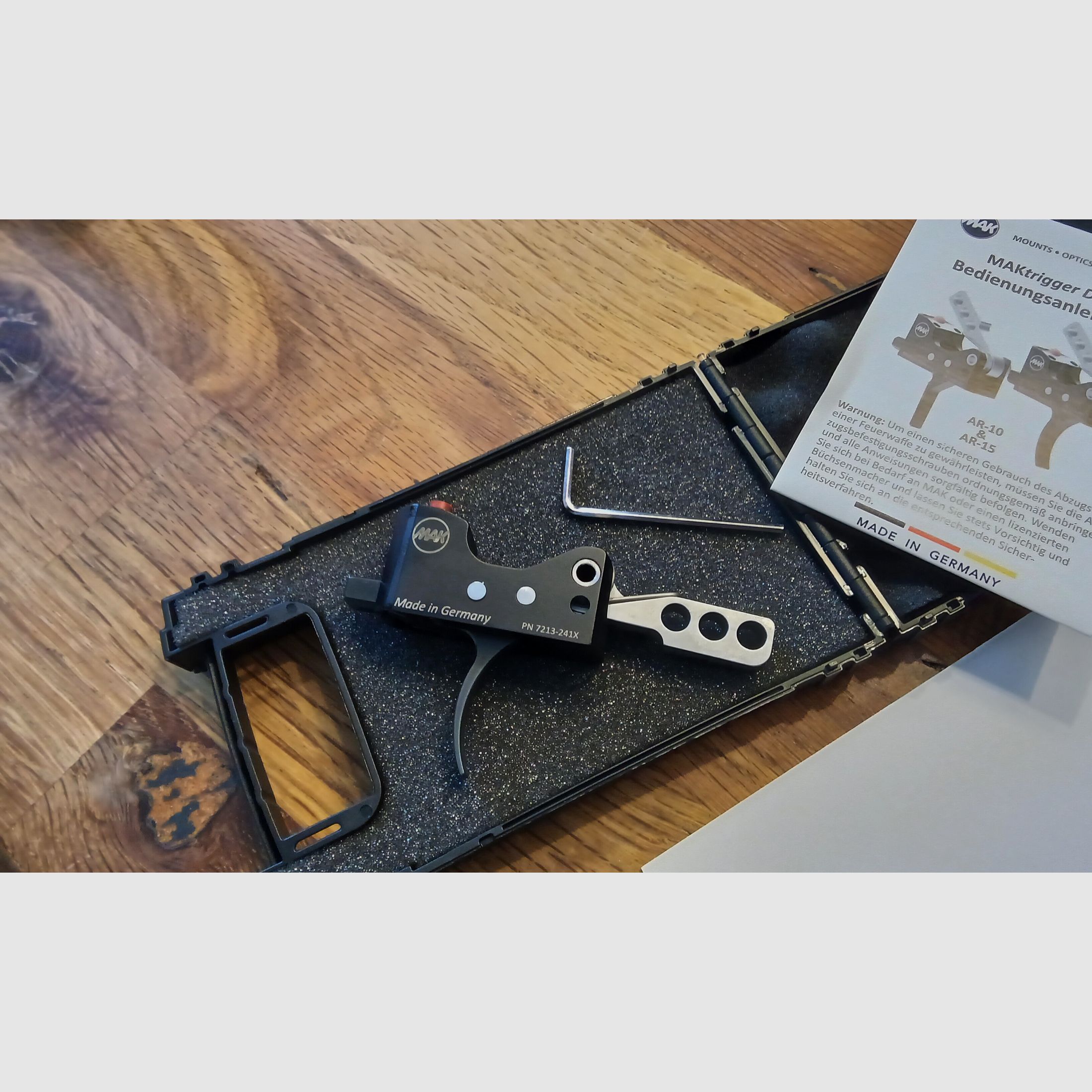 MAK Trigger DRS  Drop-in-Abzug für AR10 und AR15, voll einstellbar 