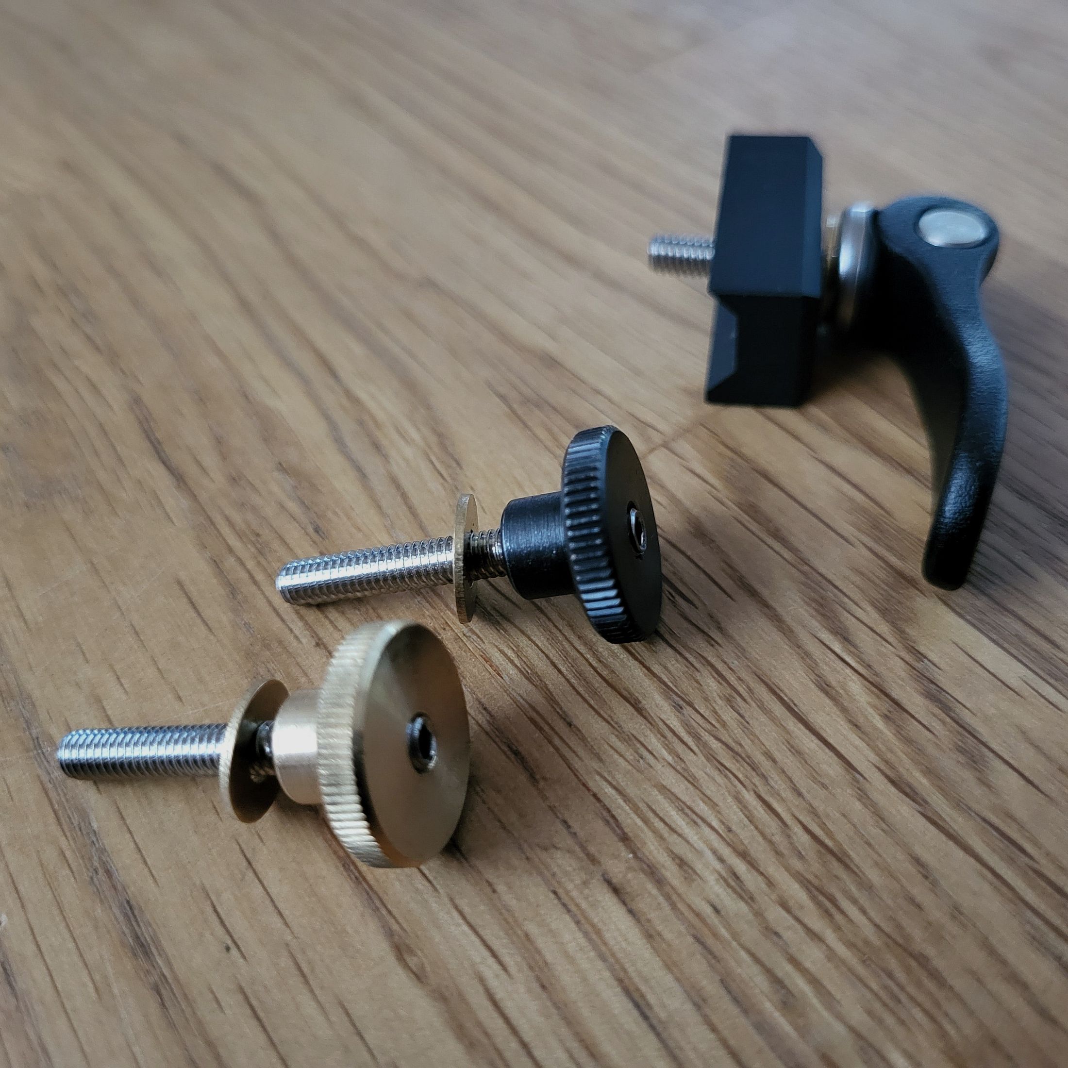 Excenter of handwiel voor retrofitting voor monopod Picatinny beide generaties