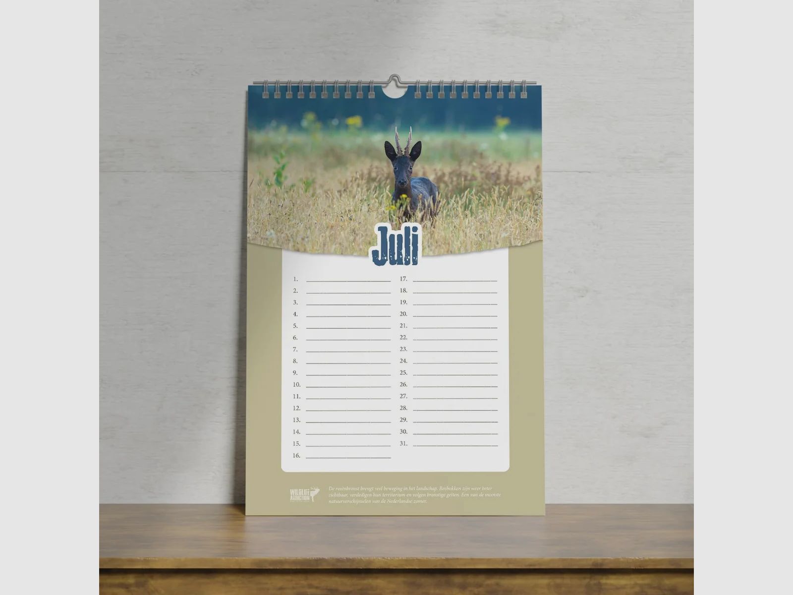 Wildlife Addiction Veluwse Wild Geburtstagskalender, Bild 3 von 3