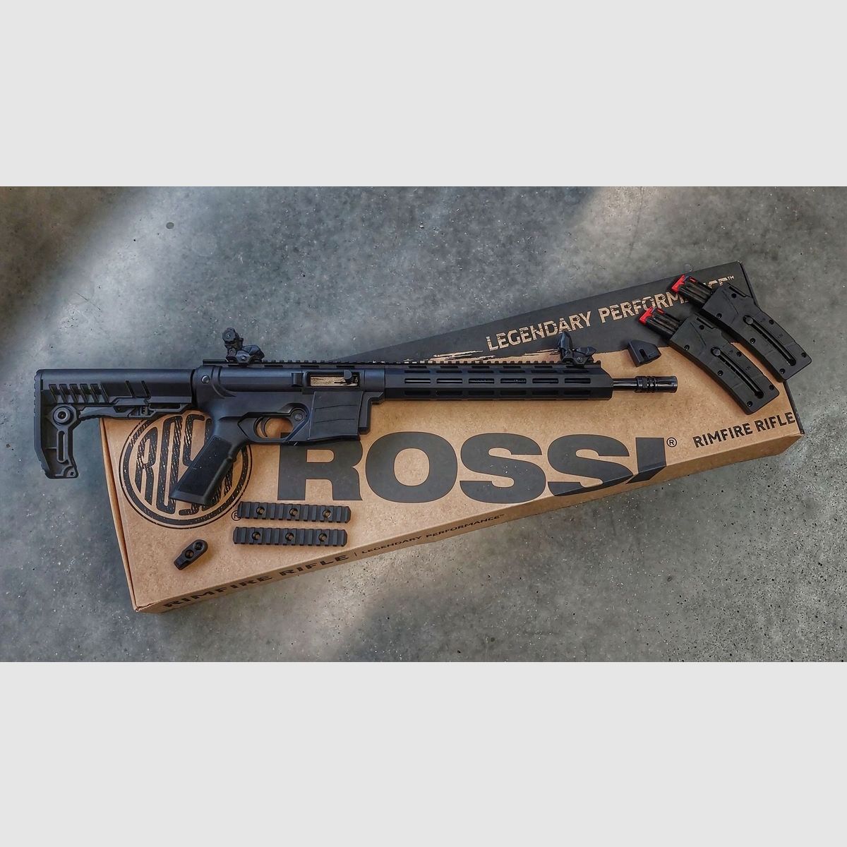 Rossi 7022 Delta carabina cal. .22 LR canna 16,25″, immagine 6 di 6