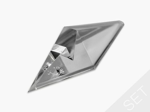 Schleifstein Acryl Einzeldisplay Gro Set