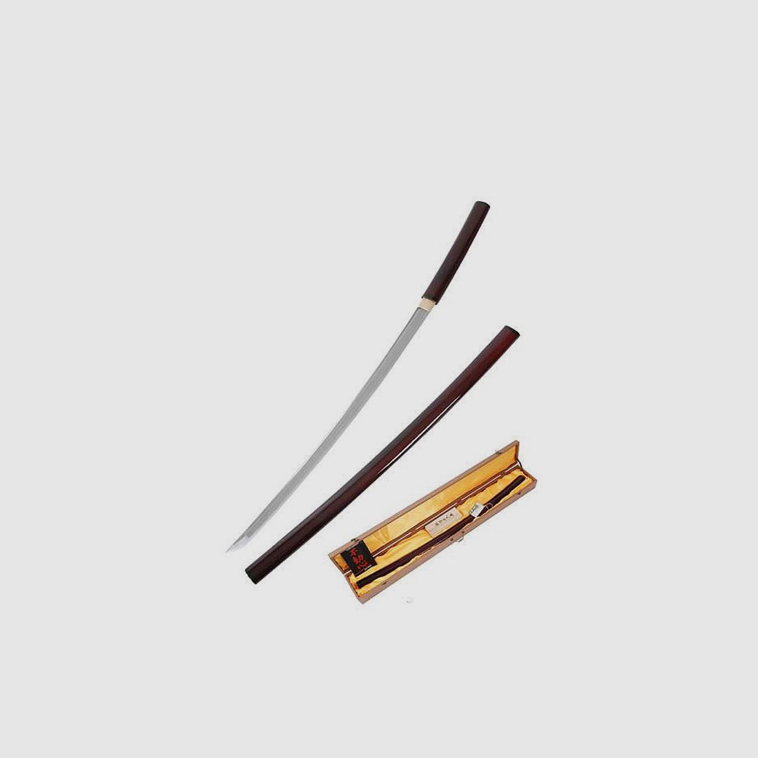 Katana Practical Shirasaya Chi Damast Schwert