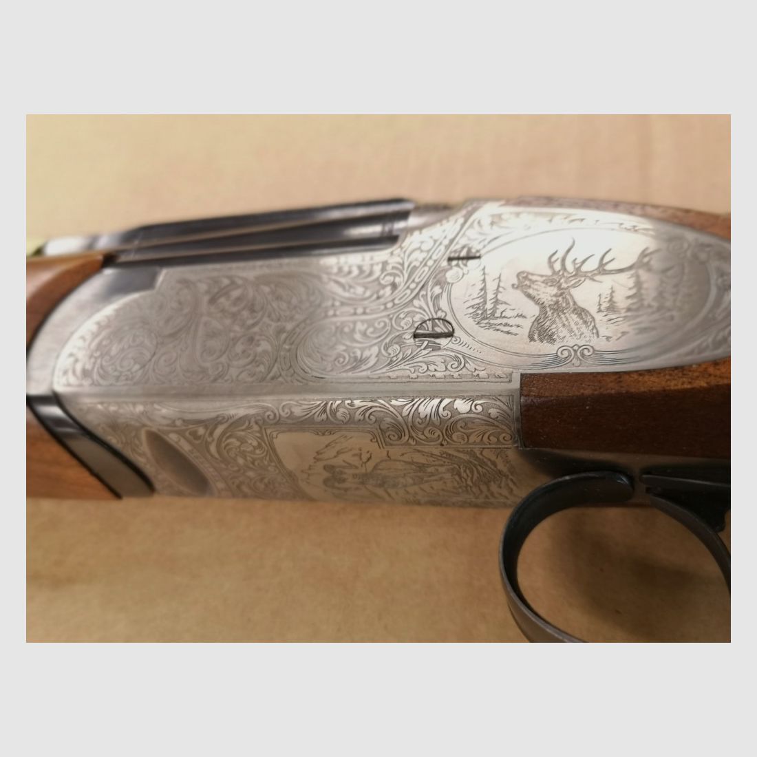 Bock rifle S2000 Luxury 7x65R and 12/70 side lock