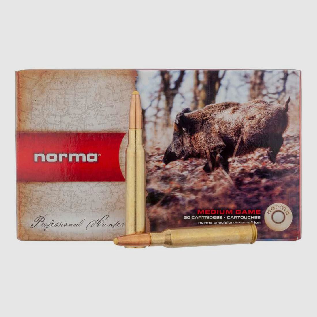 7x64 PPDC 11.0g/170grs. Norma