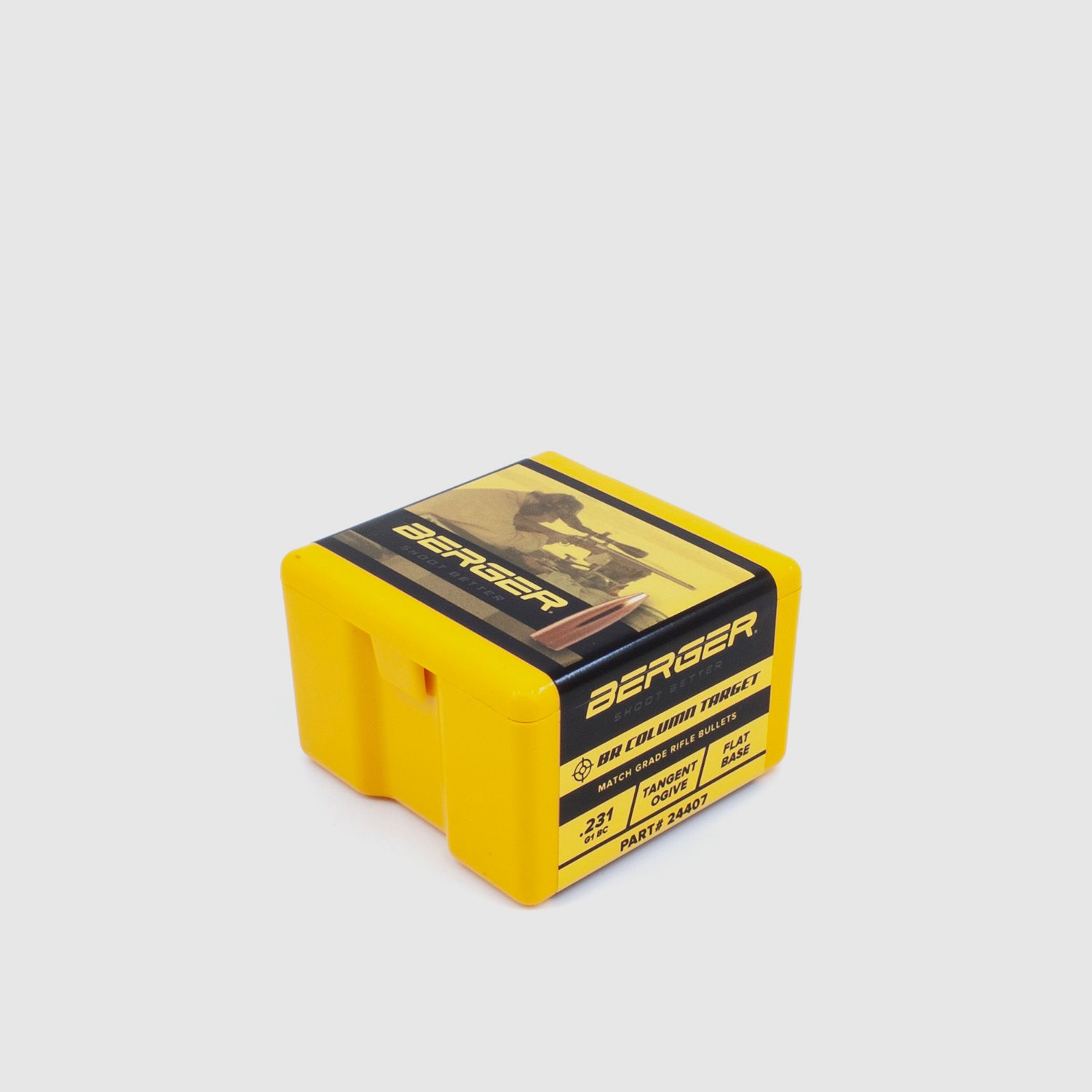 Berger Geschoss 6mm/.243 BR Column Target 64,2GR 1000 Stück