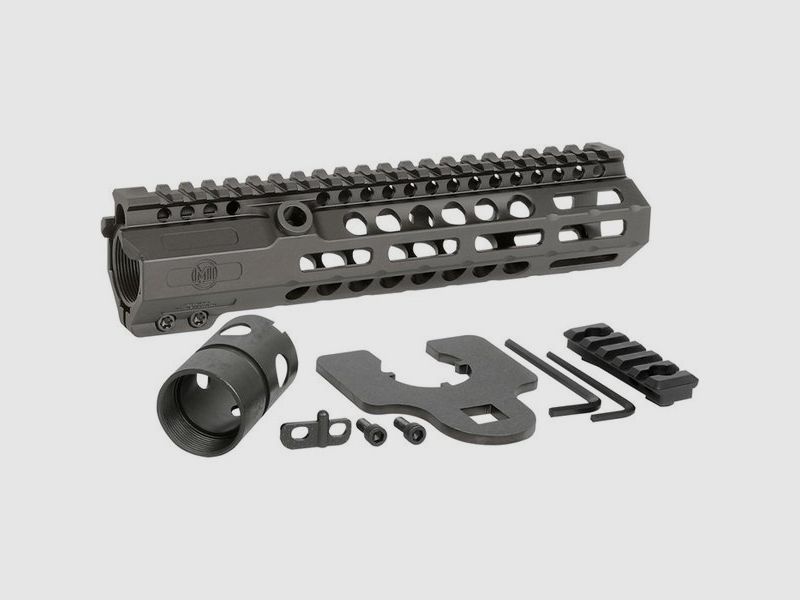 MIDWEST INDUSTRIES HANDGUARDS MIDWEST INDUSTRIES COMBAT RAIL HD 9″ M-LOK HANDGUARD FOR AR-15 BLACK