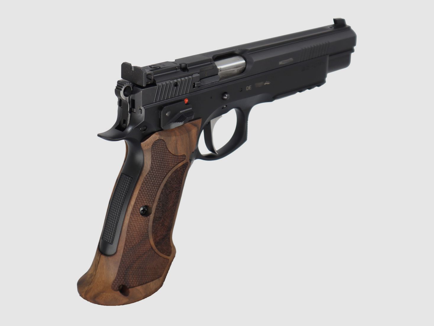  Waffen-Oschatz CZ75 Viper 6 Zoll mit SAO-Abzug - Optic Ready - Nussbaum Matchgriff