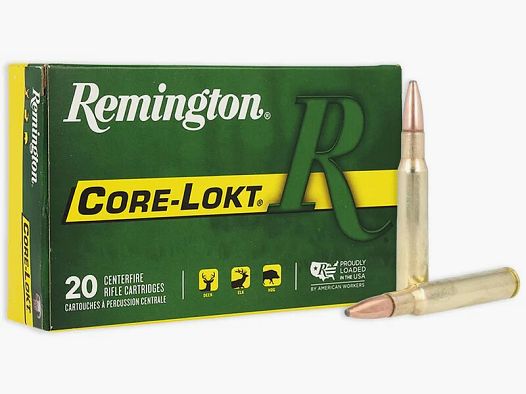 Remington Core-Lokt .30-06 Sprg. 180GR PSP 20 cartucce