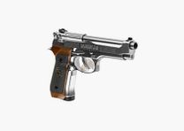 M92 Mod. Samurai Edge GBB CO2 Plata Metal Completo (Plata/Madera) Airsoft -F-