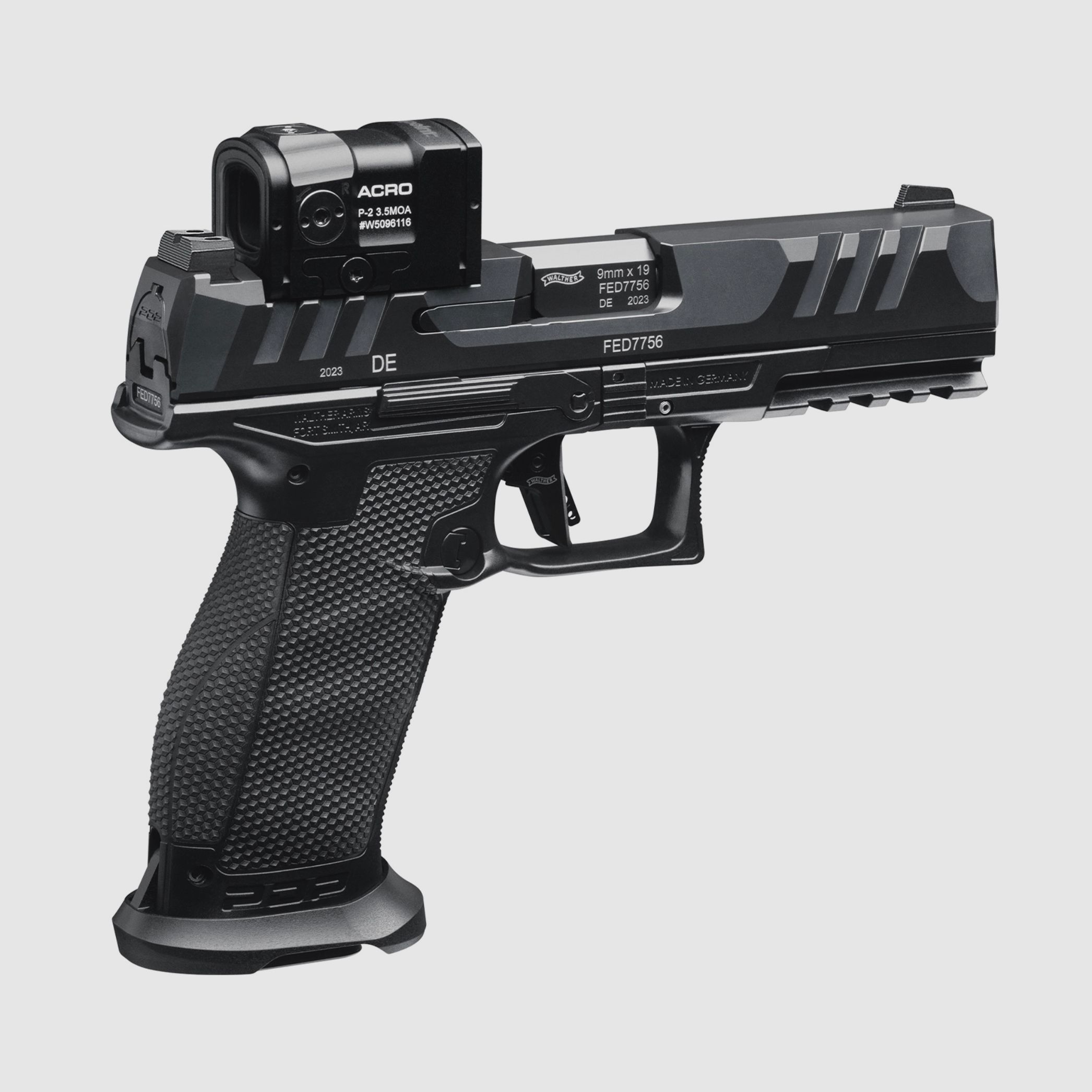 WALTHER PDP FS PDP FULL SIZE 4.5" PROFESSIONAL ACRO 9x19 semi-automatic pistol