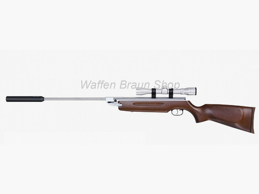 HW 35 K F SD Silverwood 4.5 mm with ZF 4x32 incl. silencer