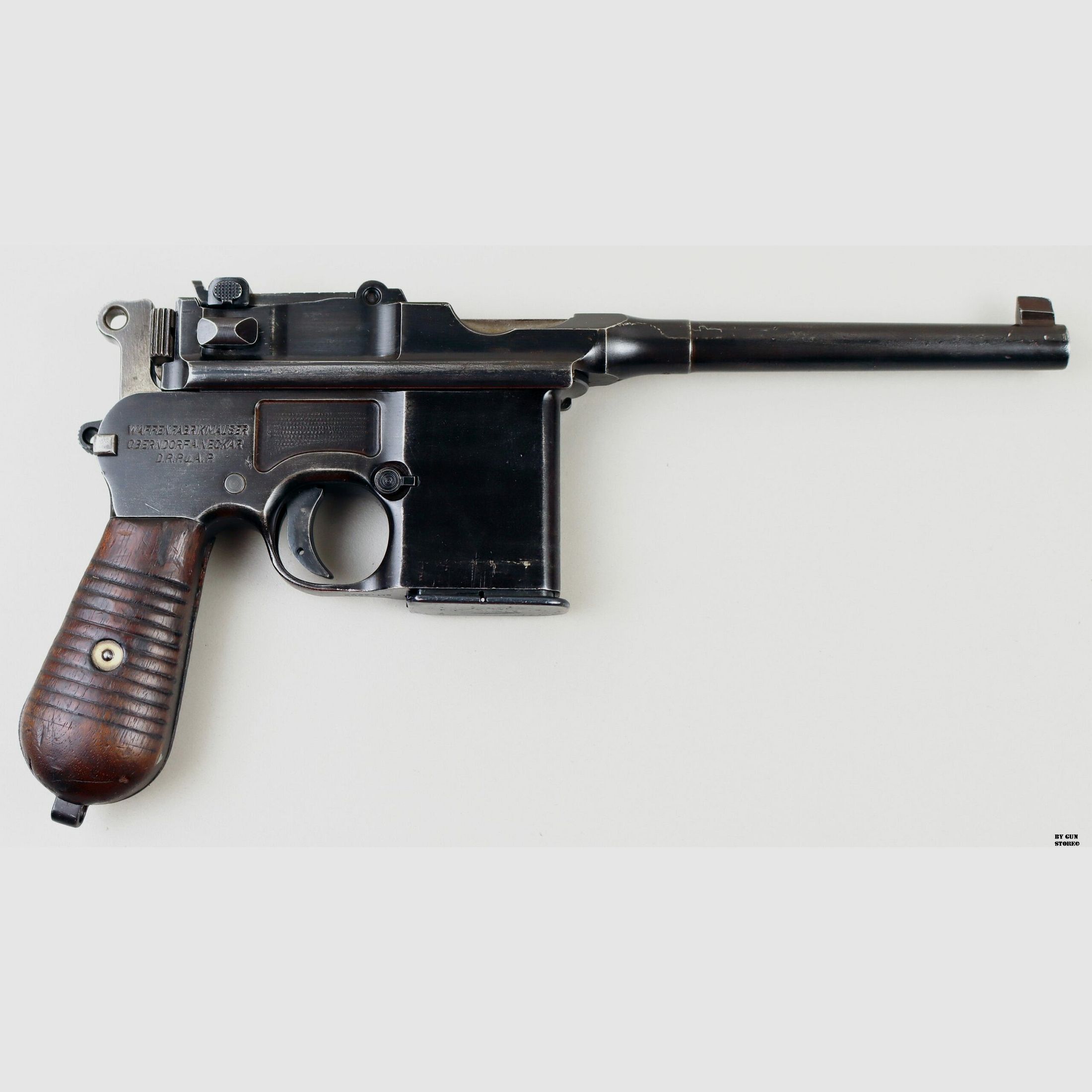 Mauser pistol mod. M712 rapid fire cal. 7.63 Mauser ser. 90751, image 3 of 23
