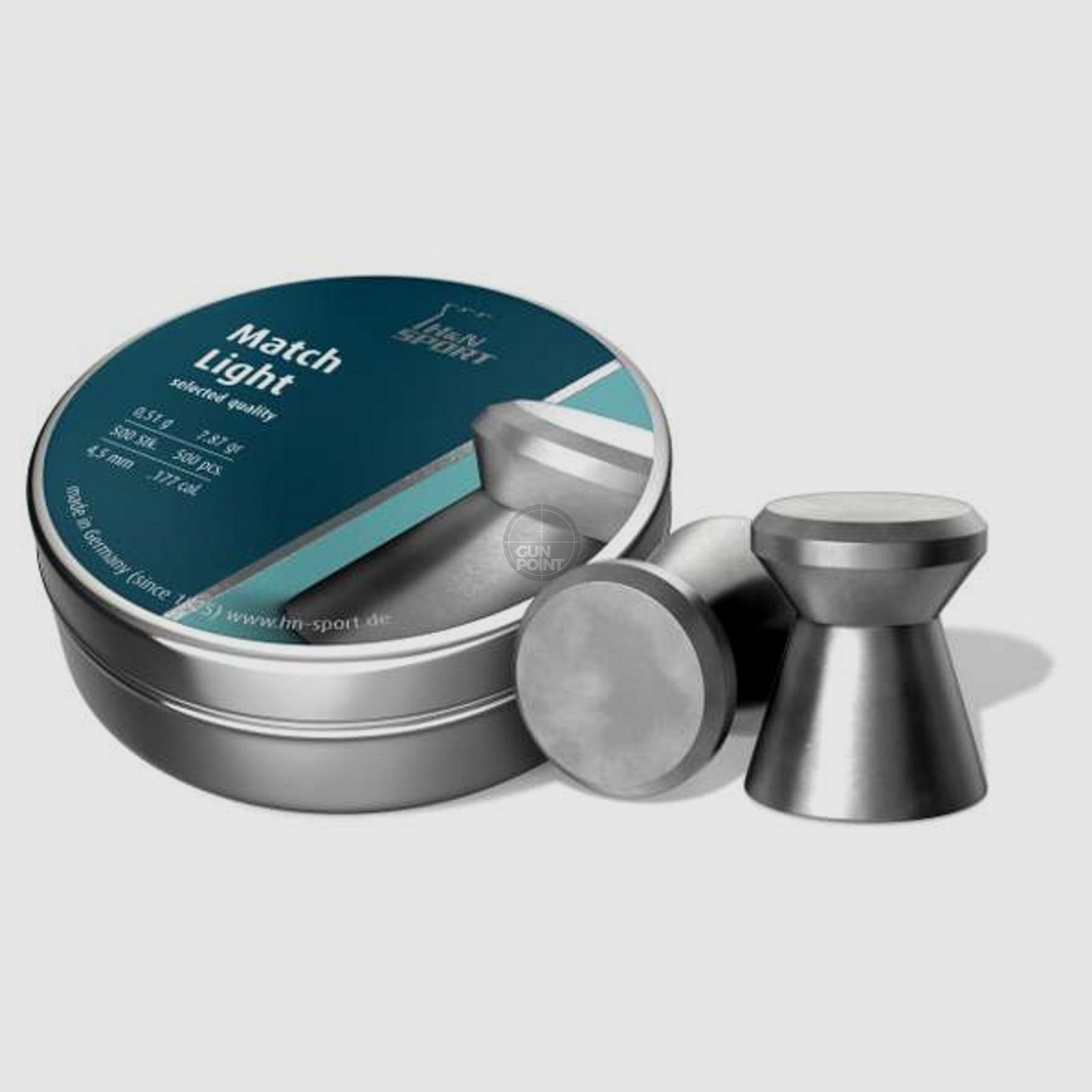 Haendler & Natermann Match Light 4,49 Diabolo Munition