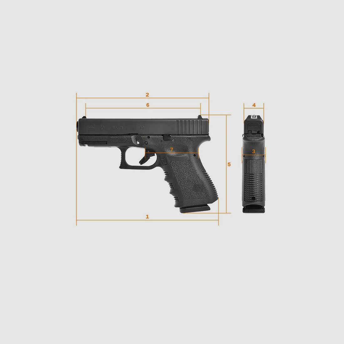 GLOCK 23 – Kal. .40 S&W