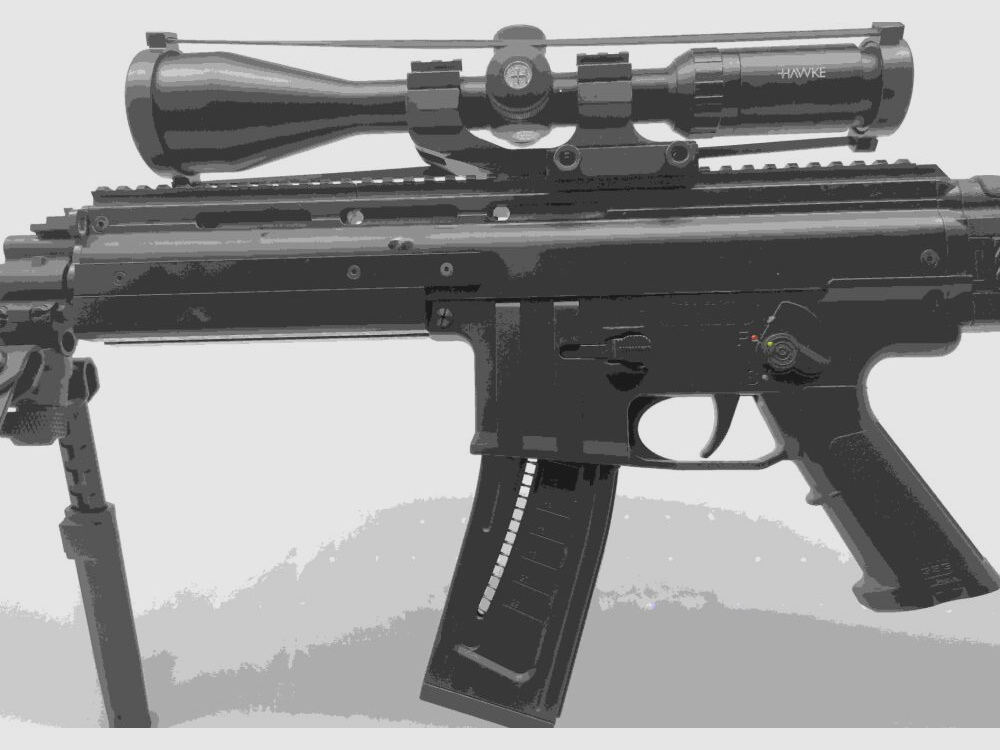 GSG GSG15 m. HAWKE Vantage ZF & Magpul Zweibein