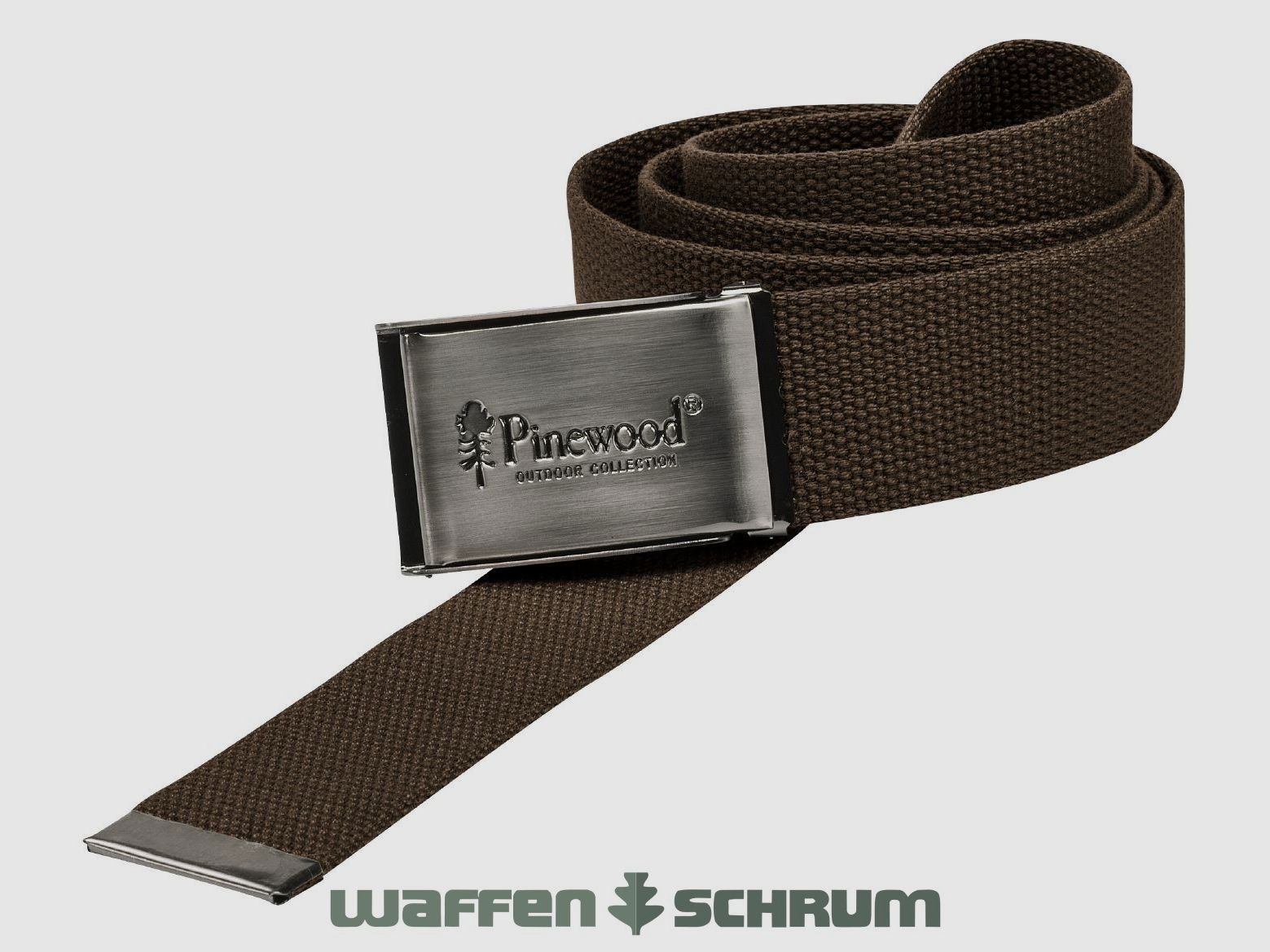 Pinewood Gürtel Canvas  Brown