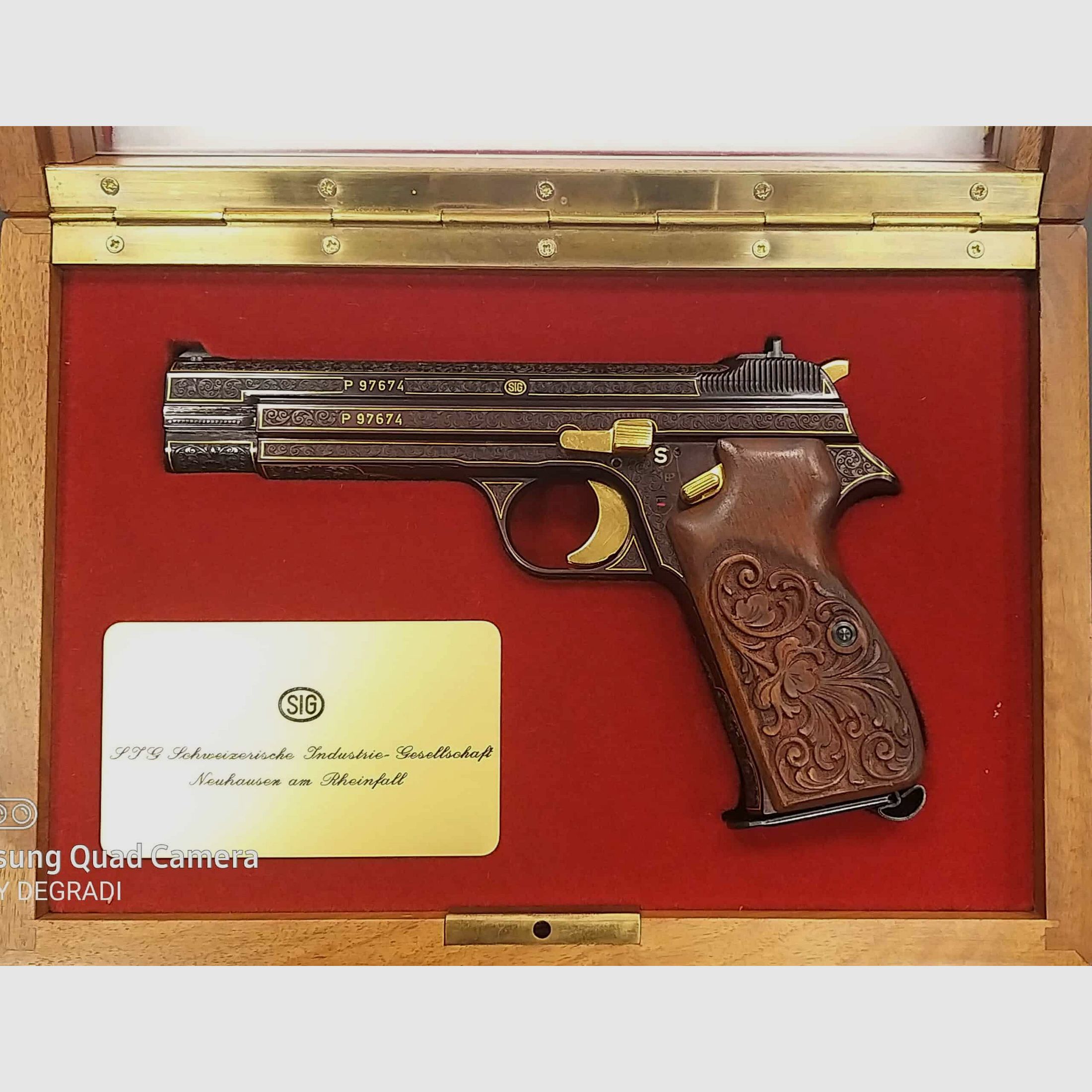 SIG P210 DA COLLEZIONE CALIBRO 9X21, immagine 1 di 10