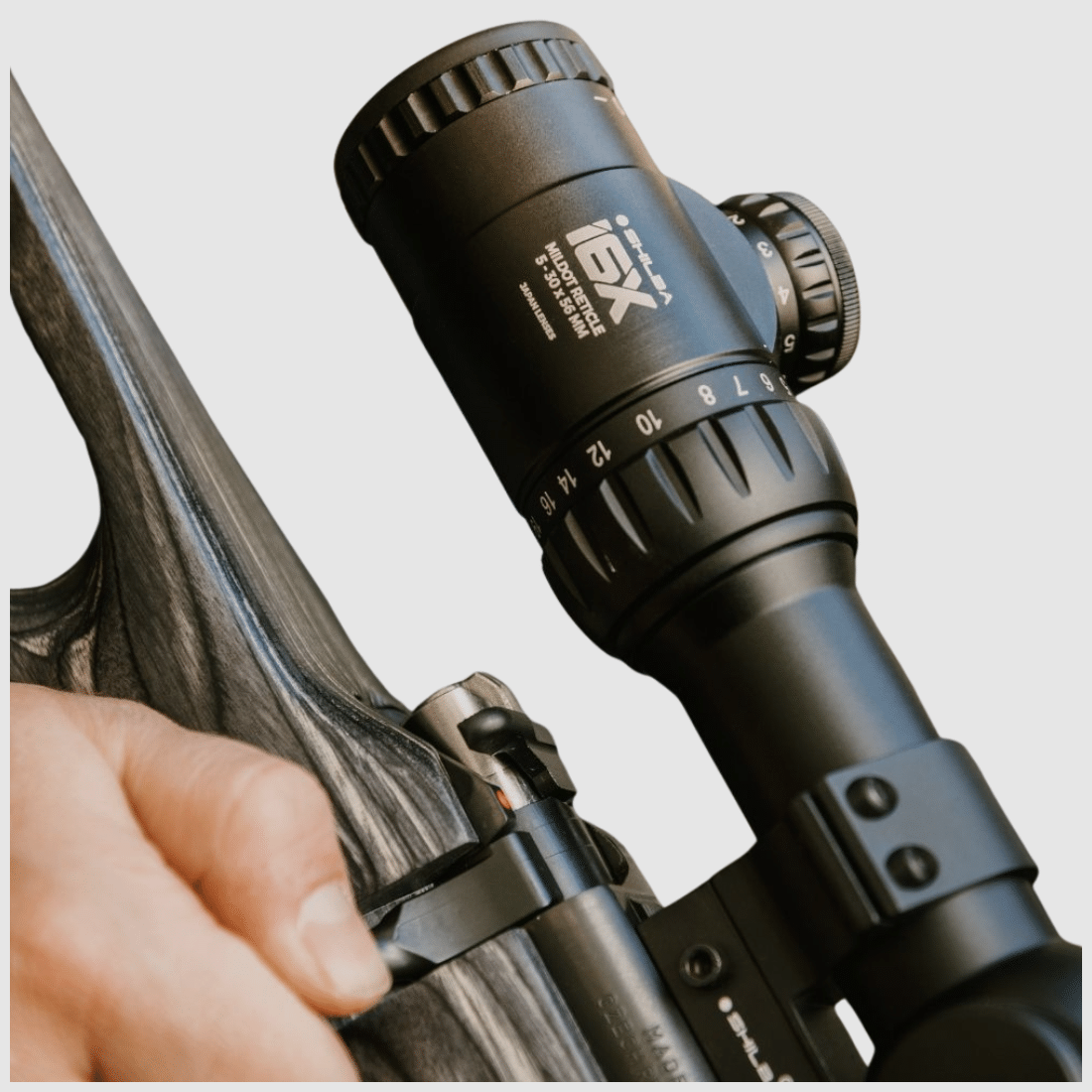 Riflescope i6X 5-30×56 Mil Dot Reticle Shilba, image 3 of 4