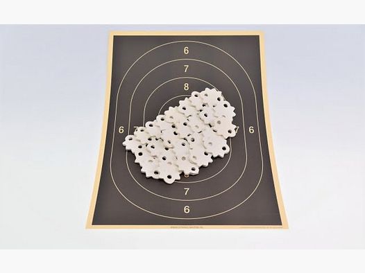 Étoiles en argile pour le tir