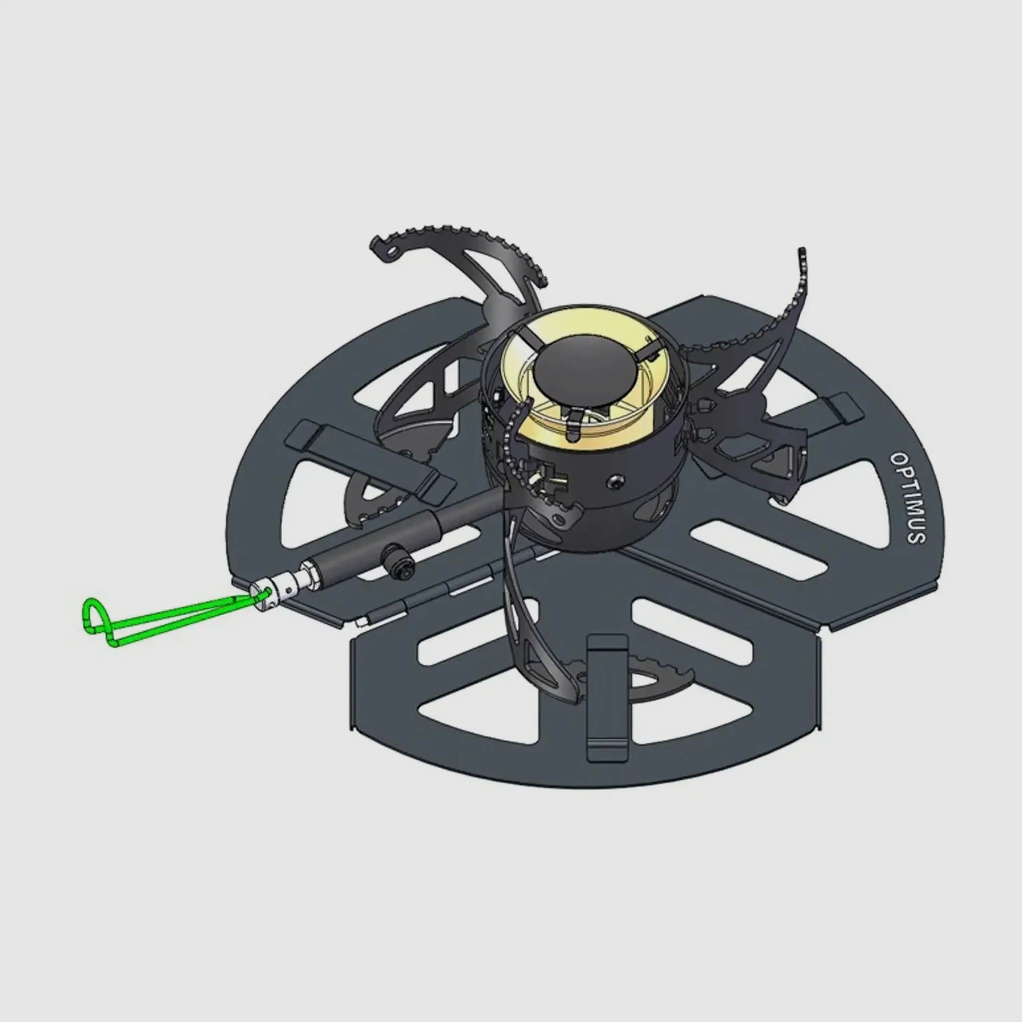 Optimus OPTIMUS Piastra di supporto per bruciatore