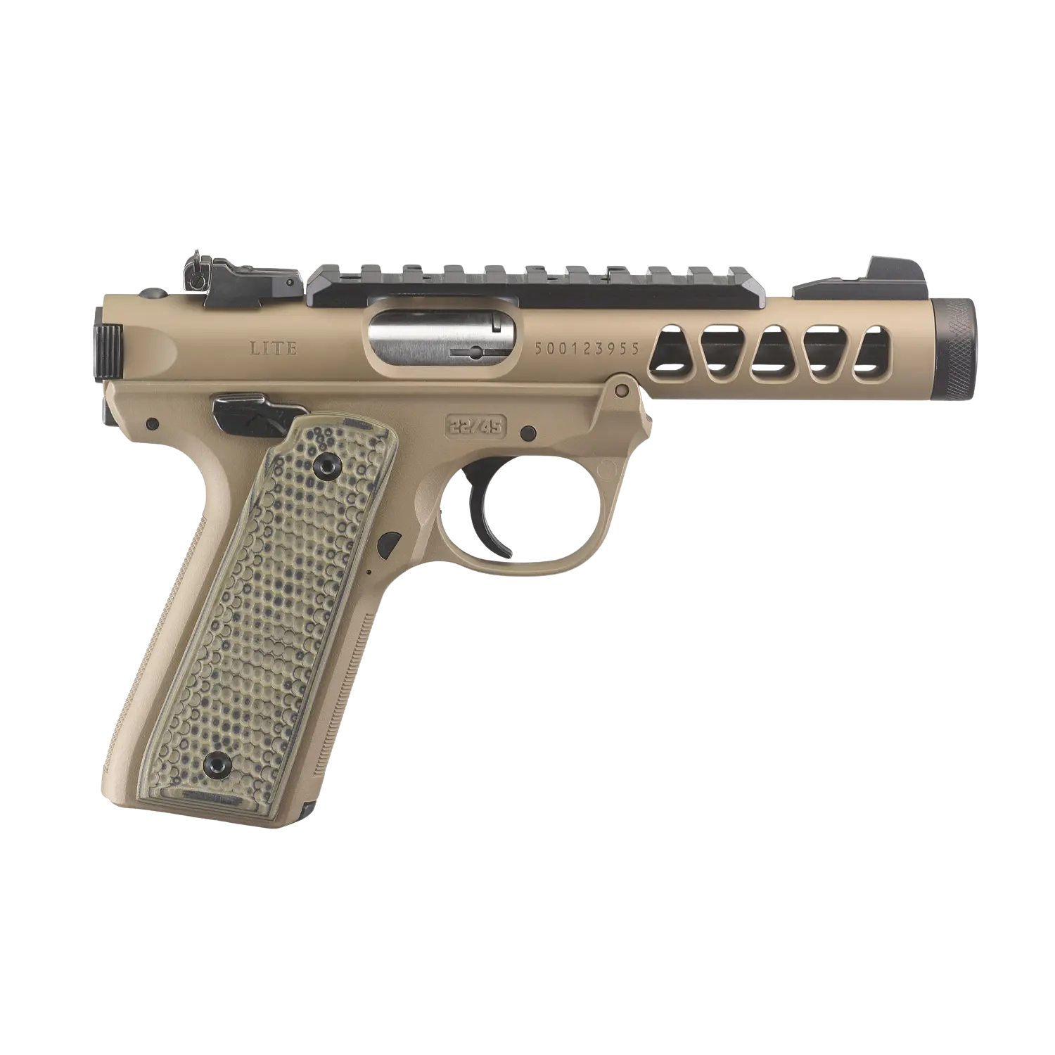 Ruger Mark IV 22/45 Lite FDE 4,4" kaliber .22lr