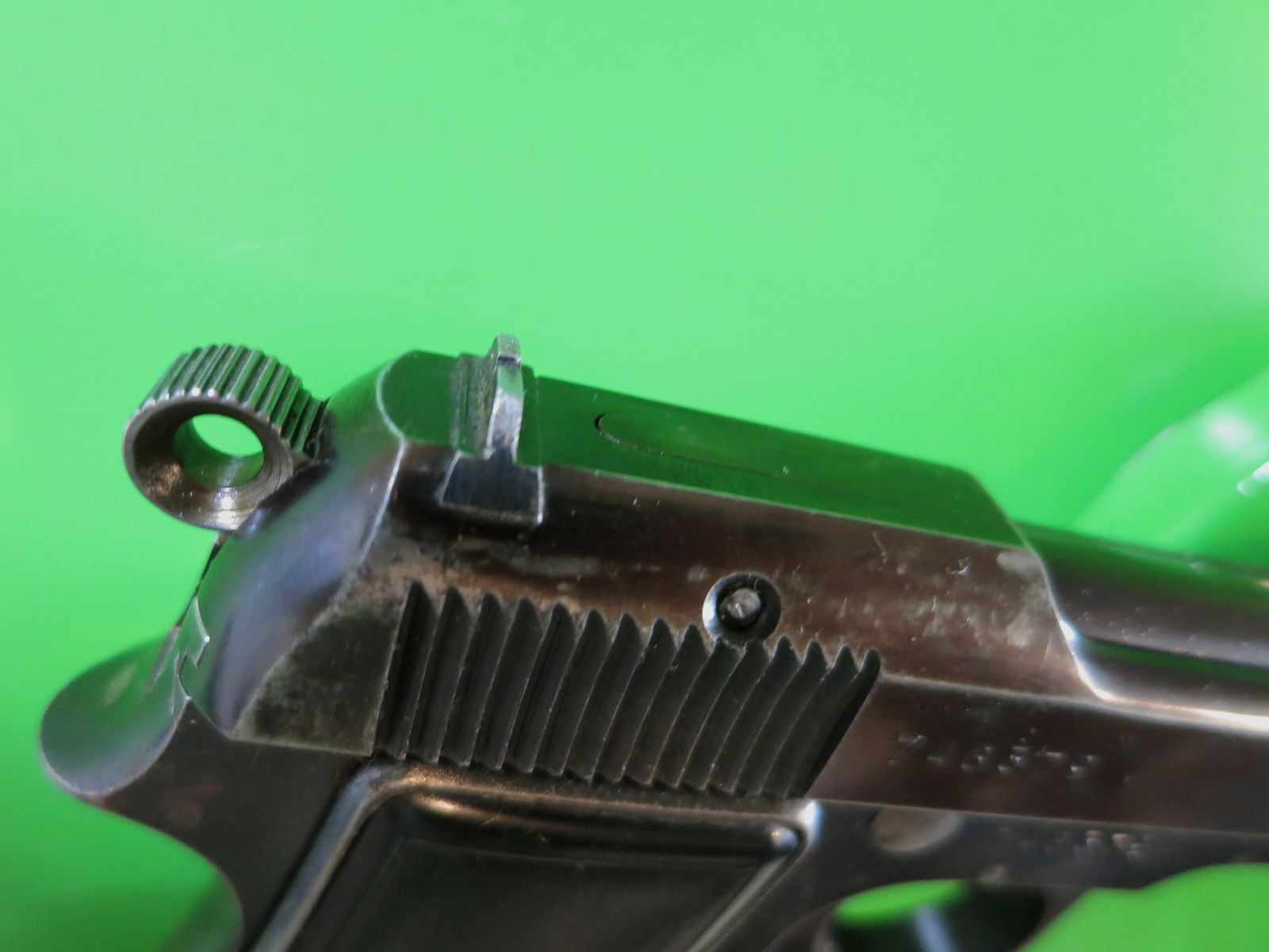 Halbautomatische  Beretta M1934,  9 mm Kurz (380 Auto), Luftwaffe/Heer      #53-