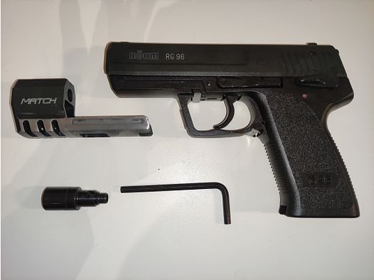 Umarex / Röhm RG96 mit zwei Magazinen