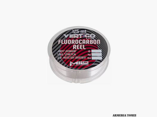 MILO – VERTIGO LINE FLUOROCARBON REEL 125m