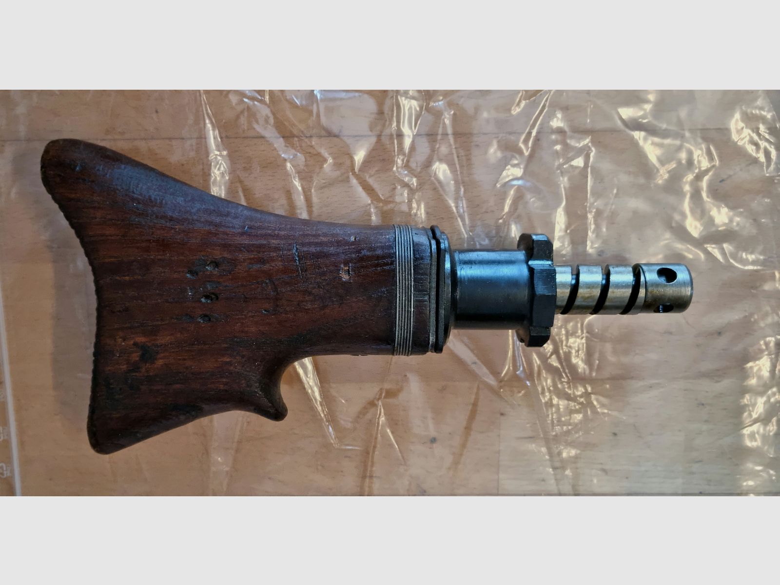 Shoulder stock with butt plate and buffer MG42 / MG53 / MG3