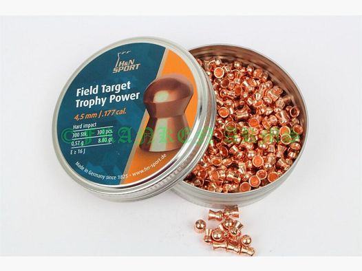 H&N Field Target Trophy Power 4,50mm 300 Stück