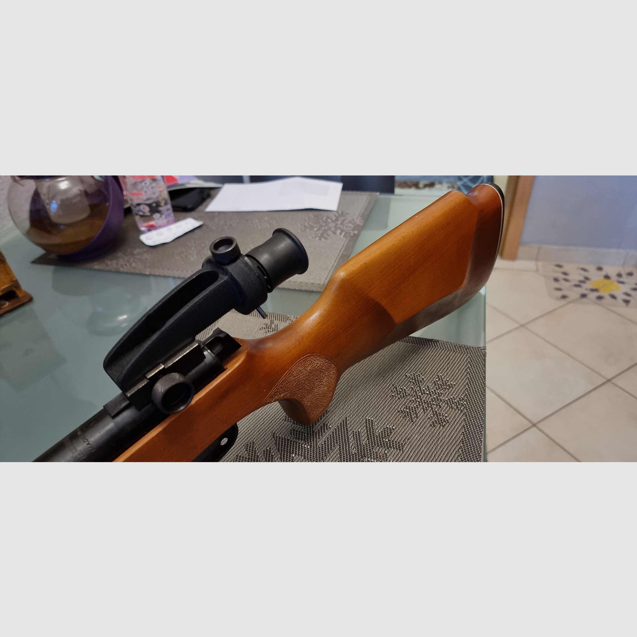 DDR LUFTGEWEHR “ Haenel 303 Super “ mit Diopter Ziehleinrichtung ! TOP ZUSTAND !