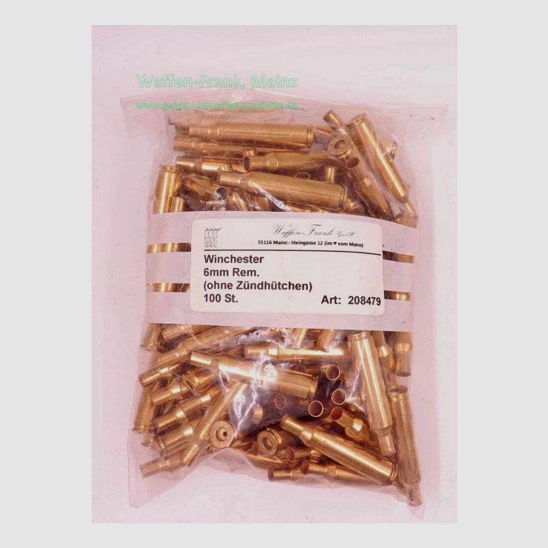 Winchester - USA Lange Geweer Hulzen 6mm Rem.