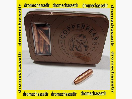 boite 50 ogives Copperbear cal 8mm 192 grains EXHBT
