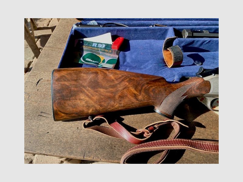 Blaser R93 Repetierbüchse Kaliber 30.06 Drückjagdvisierung ZF Zeiss Diavari VM 3-12 * 56 LA44 Schrankwaffe