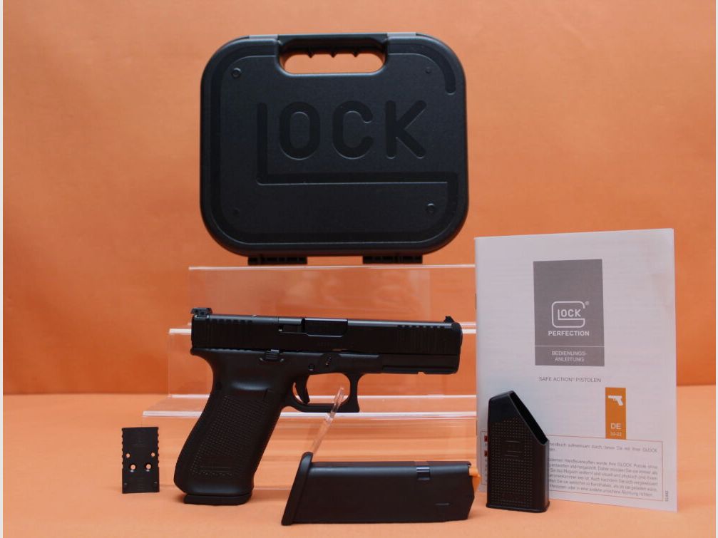 Glock Ha.Pistole 10mmAuto Glock 20 Gen5 (MOS) FS Lauf 117mm Modular Optic System für Red Dot Sight