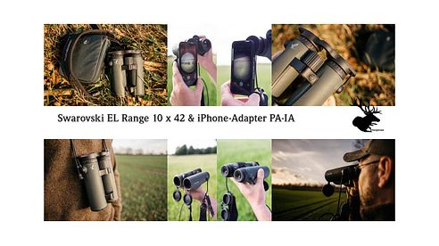 Swarovski EL Range 10 x 42 und iPhoneadapter PA-i5 digiscoping adapter