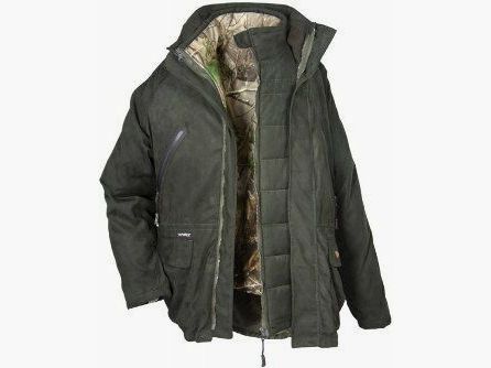 Overhues & Schüssler Hubertus Jacket Cacciatore Magnetic Closures, Green