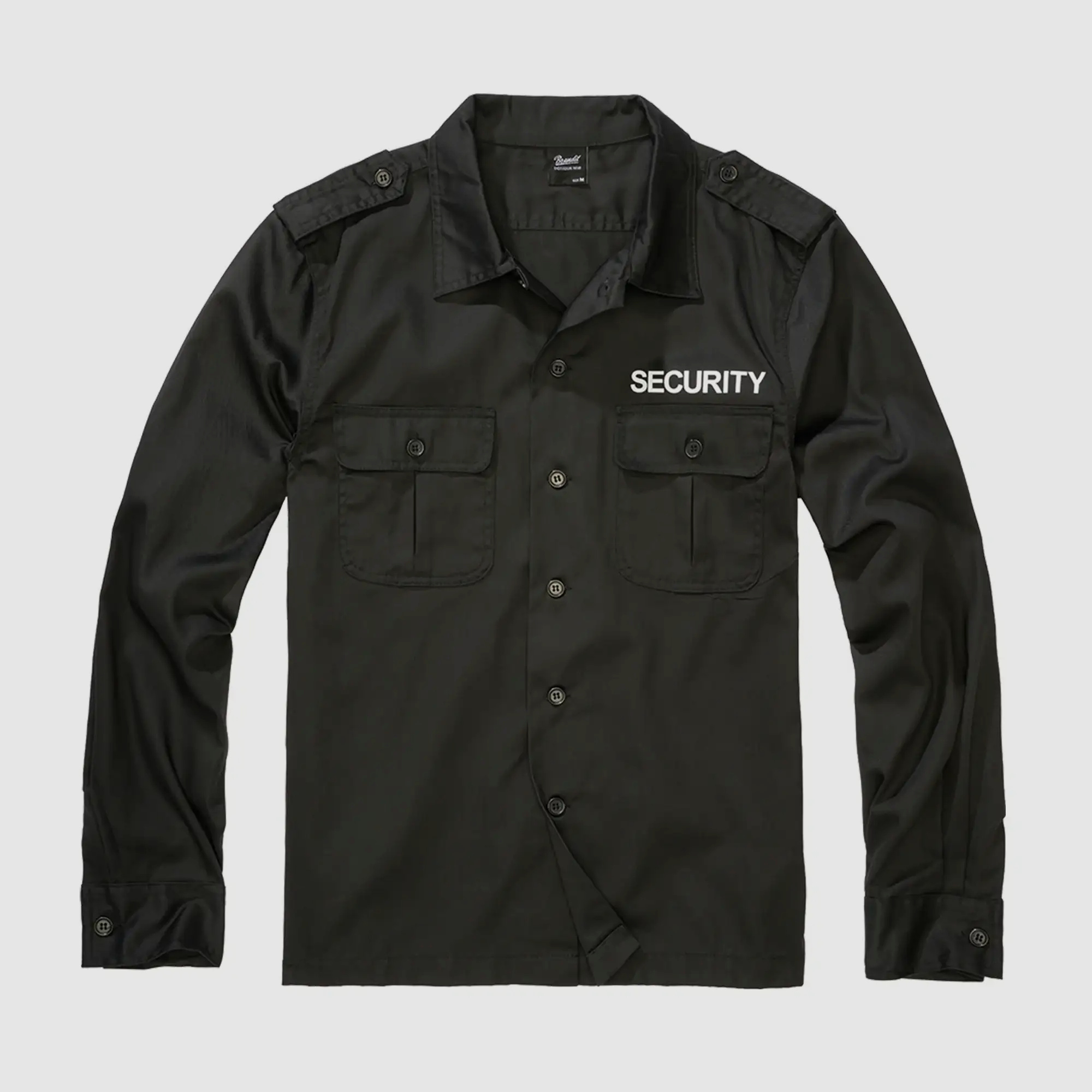 Brandit Brandit Langarmhemd Security US Shirt Long Sleeve - 3XL