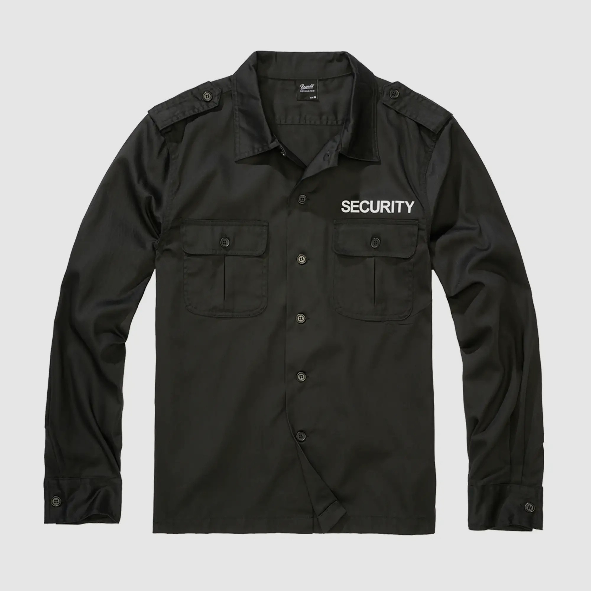 Brandit Long Sleeve Shirt Security US Shirt - 3XL