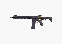 GP R15 FREYA HEXAGON Skeleton 12,5" PDW gen.2 M-LOK Schwarz/Gold S-AEG Frei ab 18 Jahren -F- | Delta Armory