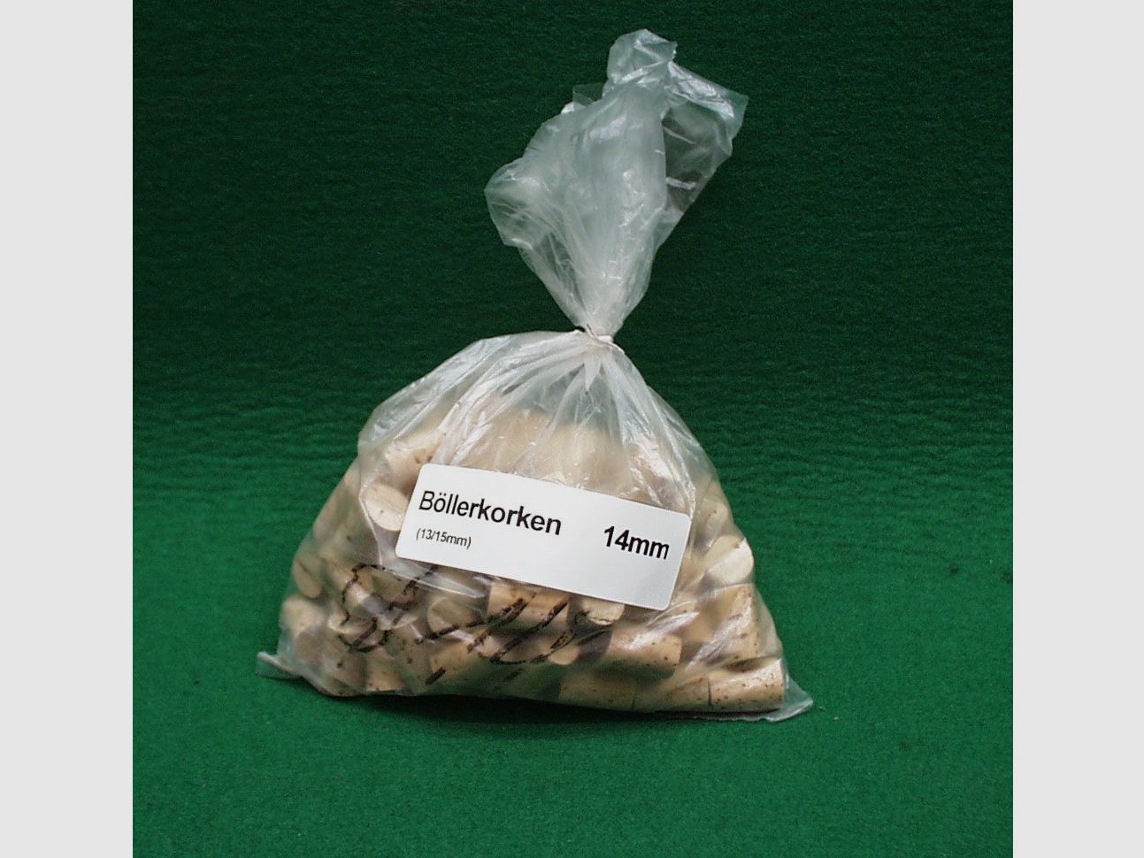 Böllerkorken Naturkork 14mm