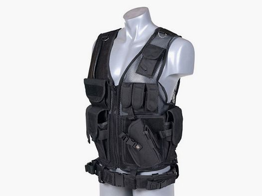 Tactical Vest - BLACK [8FIELDS]