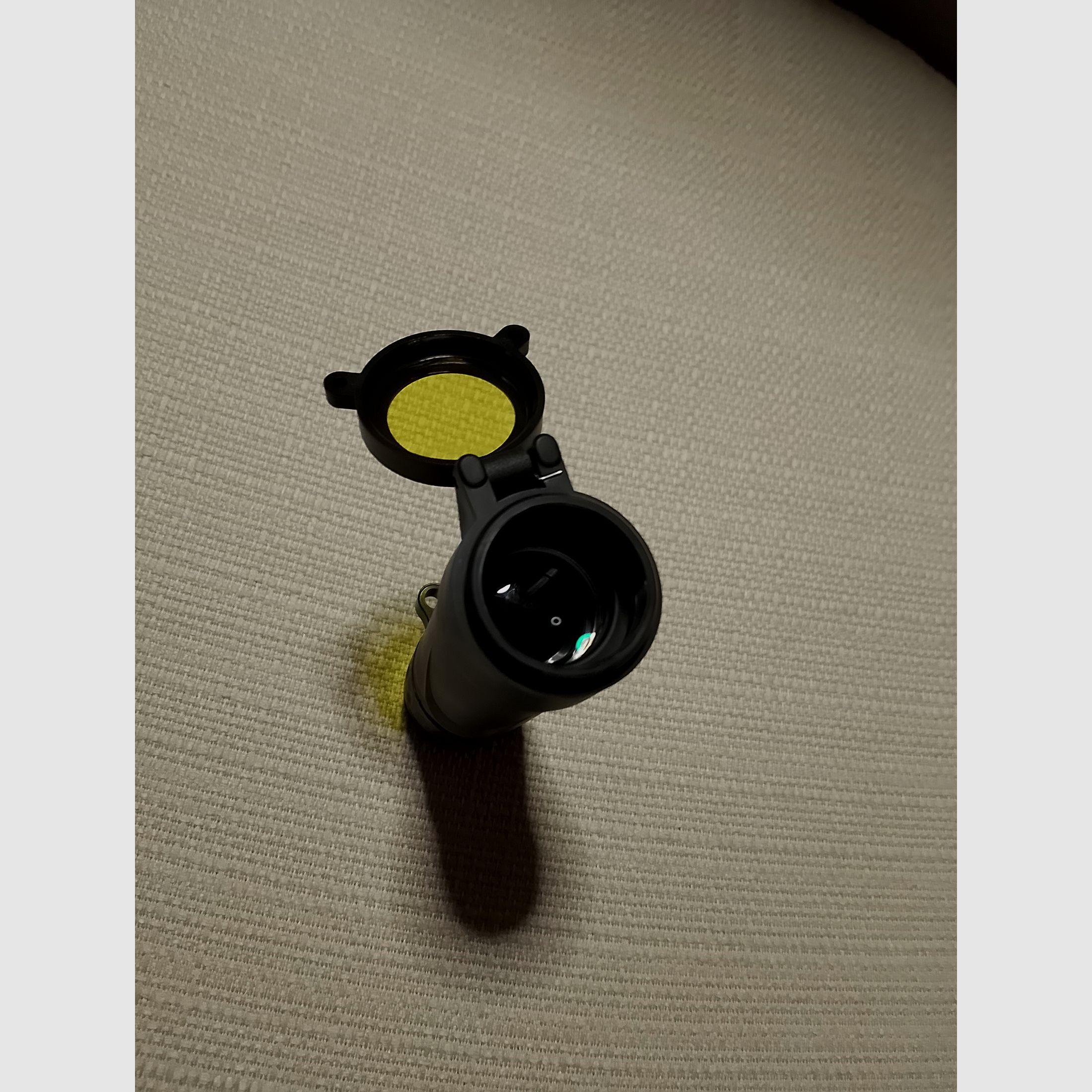 Monocular telescope 2000x25 monocle new with yellow sun protection cap