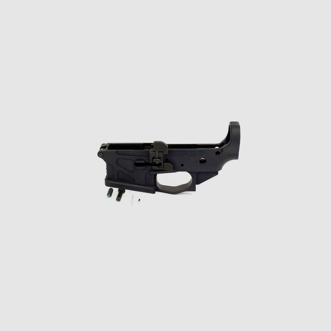 ADM UIC15 Stripped Ambi Lower Receiver, AR-15/5,56 mm, Schwarz